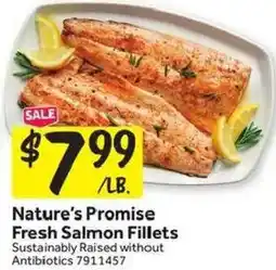 Stop&Shop Nature's Promise Fresh Salmon Fillets offer
