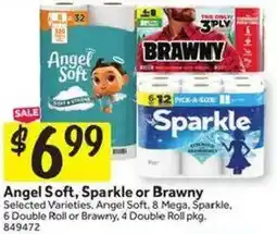 Stop&Shop Angel Soft, Sparkle or Brawny offer