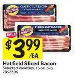 Stop&Shop Hatfield sliced bacon offer