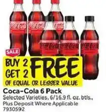 Stop&Shop Coca-Cola 6 Pack offer