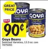 Stop&Shop Goya Beans offer