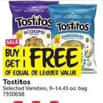 Stop&Shop Tostitos Selected Varieties offer