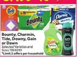 Stop&Shop Bounty, Charmin, Tide, Downy, Gain or Dawn offer