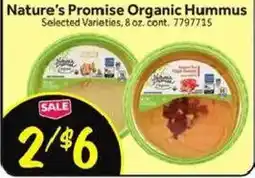 Stop&Shop Nature's Promise Organic Hummus offer