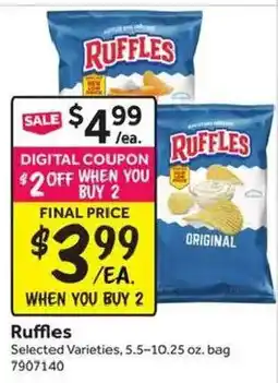 Stop&Shop Ruffles offer
