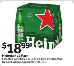 Stop&Shop Heineken 12 Pack offer