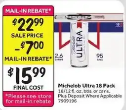 Stop&Shop Michelob Ultra offer