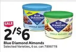 Stop&Shop Blue Diamond Almonds offer