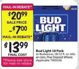 Stop&Shop Bud Light offer