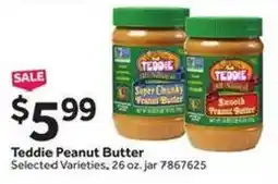 Stop&Shop Teddie Peanut Butter offer