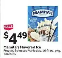 Stop&Shop Mamita's Flavored Ice offer