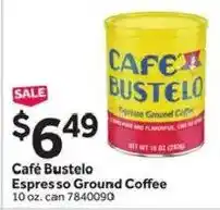 Stop&Shop Cafe Bustelo Espresso Ground Coffee offer