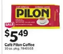 Stop&Shop Cafe Pilon Coffee offer
