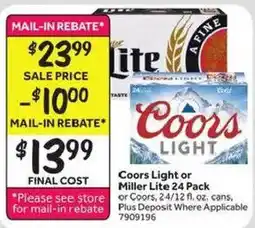 Stop&Shop Coors Light offer