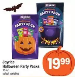 Shaw's Joyride halloween party packs offer