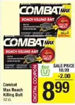 Shaw's Combat Max Roach Killing Bait offer