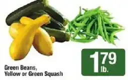 Shaw's Green Beans, Yellow or Green Squash offer