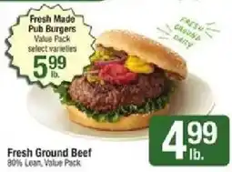 Shaw's Fresh Ground Beef offer