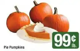 Shaw's Pie Pumpkins offer