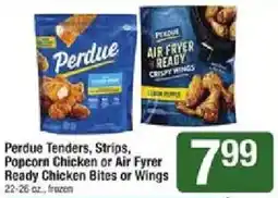 Shaw's Perdue Tenders, Strips, Popcorn Chicken or Air Fryer Ready Chicken Bites or Wings offer