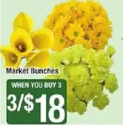 Shaw's Market Bunches offer