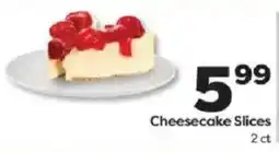 Weis Markets Cheesecake Slices offer