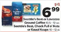 Weis Markets Seattle's Best or Lavazza Ground Coffee offer