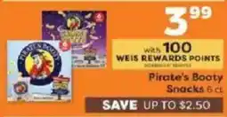 Weis Markets Pirate's Booty Snacks offer
