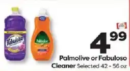 Weis Markets Palmolive or Fabuloso Cleaner offer