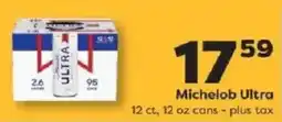 Weis Markets Michelob Ultra offer
