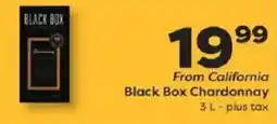 Weis Markets Black Box Chardonnay offer