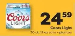 Weis Markets Coors Light offer