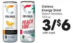Gerbes Celsius Energy Drink offer