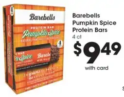 Gerbes Barebells Pumpkin Spice Protein Bars offer