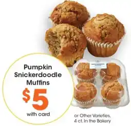 Gerbes Pumpkin Snickerdoodle Muffins offer