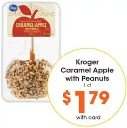 Gerbes Kroger Caramel Apple with Peanuts offer