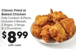 Gerbes Classic Fried or Baked Chicken offer