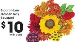 Gerbes Bloom Haus Golden Ray Bouquet offer