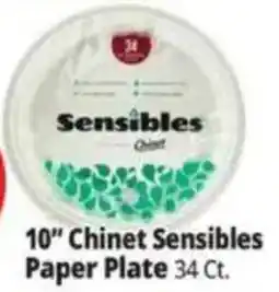 Ocean State Job Lot 10" Chinet Sensibles Paper Plate offer