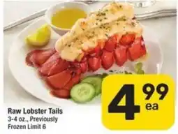 Randalls Raw Lobster Tails offer