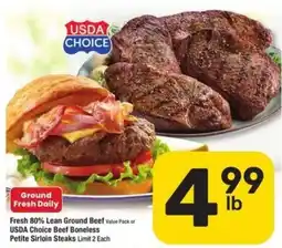 Randalls Usda Choice Ground Beef offer