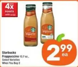 Randalls Starbucks Frappuccino offer