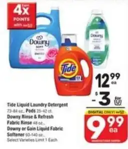 Randalls Tide Liquid Laundry Detergent offer