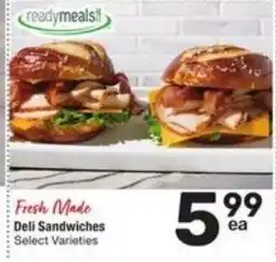 Randalls Ready Meals Fresh Made Deli Sandwiches offer