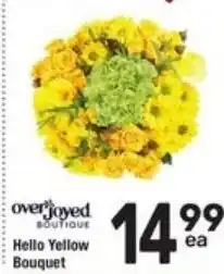 Randalls Overjoyed Boutique Hello Yellow Bouquet offer