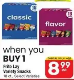 Randalls Frito Lay Variety Snacks offer