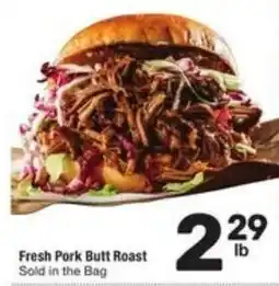 Randalls Fresh Pork Butt Roast offer