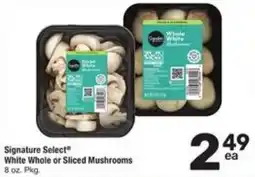 Randalls Signature Select White Whole or Sliced Mushrooms offer