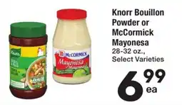Randalls Knorr Bouillon Powder or McCormick Mayonesa offer