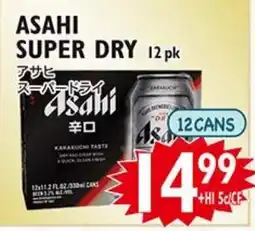 Nijiya Market Asahi super dry offer